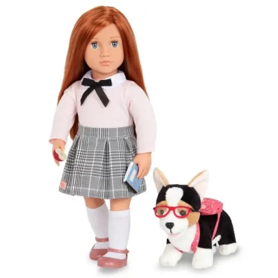 Our Generation Preschool Pup Posable 6" Corgi Pet Accessory Set image {2}