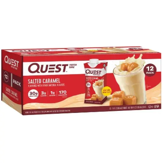 Quest Nutrition Ready To Drink Protein Shake &ndash; Salted Caramel image {1}