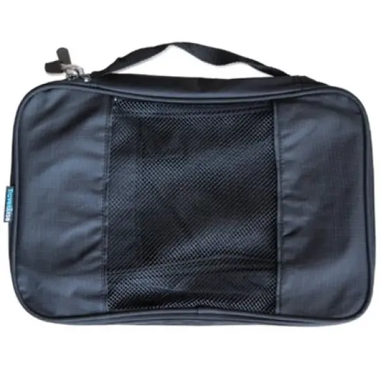 TravelWise Nylon Luggage Organization Packing Cubes, Black, 3 Sizes image {3}