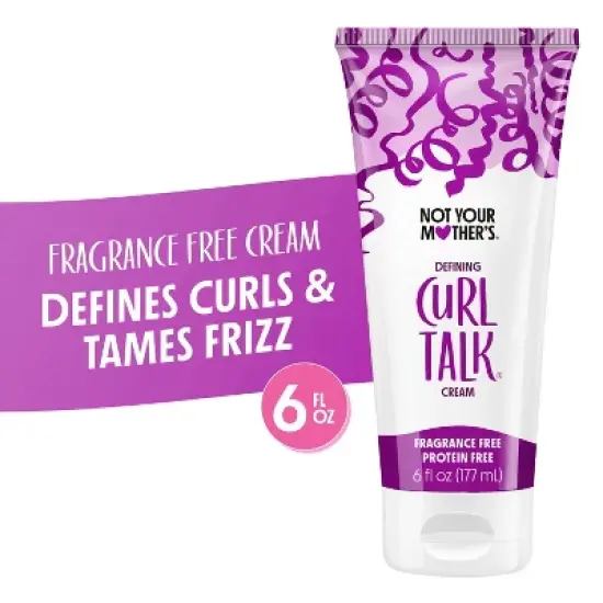 Not Your Mother's Curl Talk Fragrance Free Defining Cream Curl Enhancer - 6 fl oz image {1}