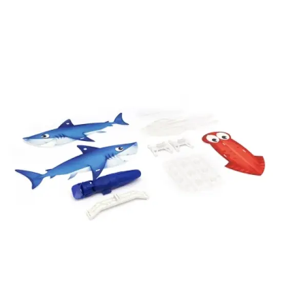 Playsteam Ocean Friends White Shark & Squid image {2}