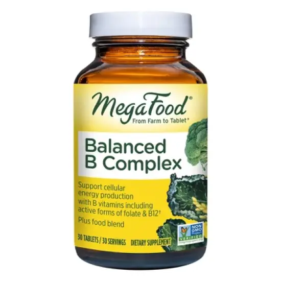MegaFood Balanced B Complex Tablets image {7}