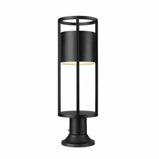Z-Lite Luca 1 - Light Lantern in  Black image {2}