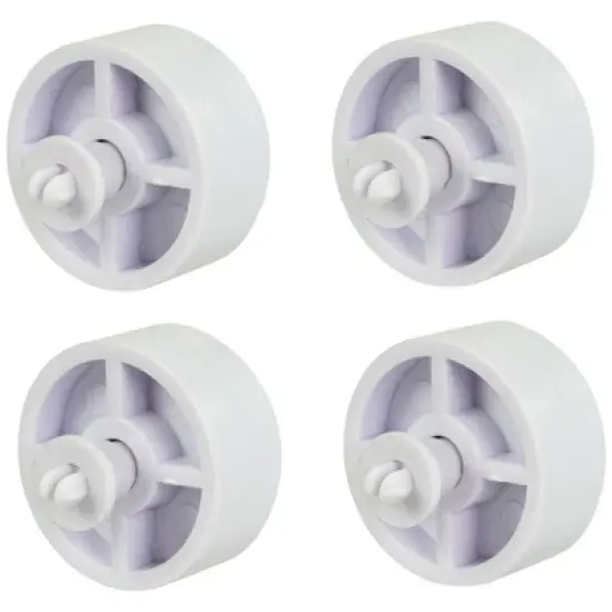 Pool Central Set of 4 Replacement Wheels for Swimming Pool Vacuums 1.25" image {2}