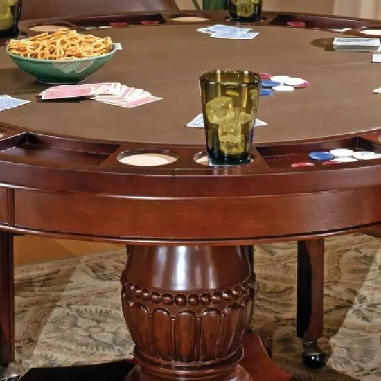 Tournament Dining and Game Table Brown - Steve Silver Co. image {2}
