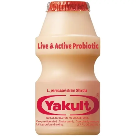 Yakult Nonfat Probiotic Yogurt Drink - 5ct/2.7 fl oz Bottles image {3}