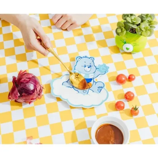 Silver Buffalo Care Bears Holiday Grumpy Bear Sculpted Ceramic Trinket Tray Dish image {7}