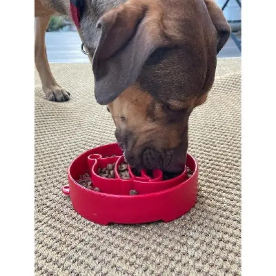 Santa Design eBowl Enrichment Slow Feeder Bowl for Dogs image {5}