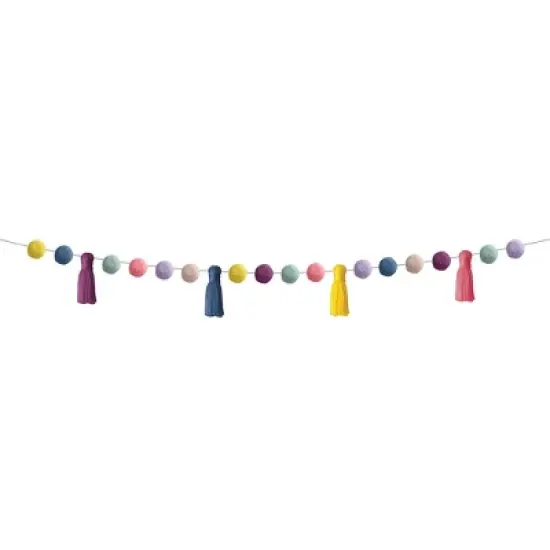 Teacher Created Resources&reg; Pom-Poms and Tassels Garland image {1}