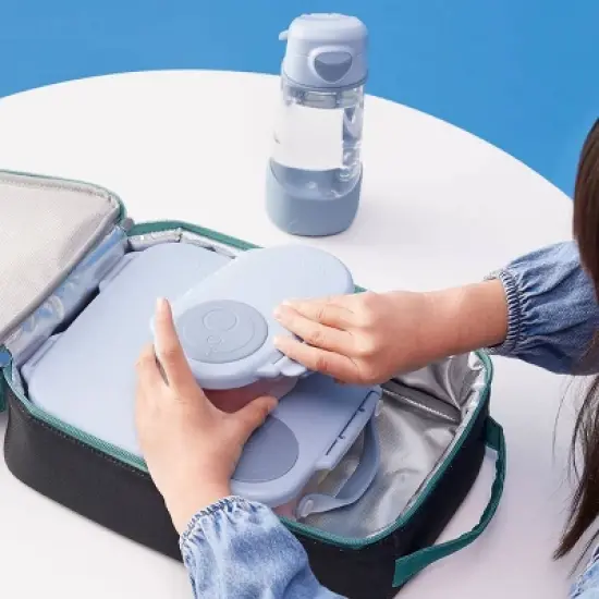 b.box Snack Box - Mini Bento Box - Chill Out Blue image {9}