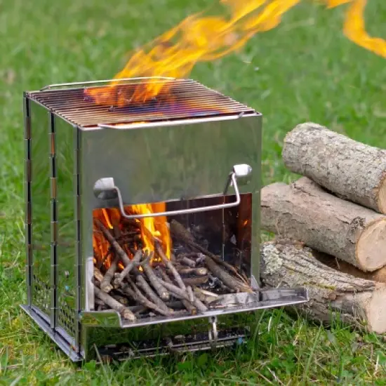 Portable Wood Burning Camp Stove image {11}