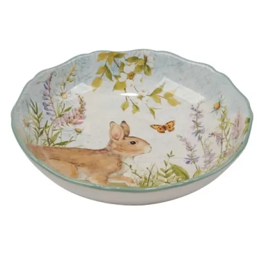 Certified International 120oz Easter Meadow Serving Bowl image {1}