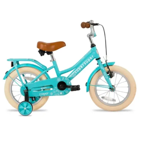 JOYSTAR Retro Style Girls Bike for Kids and Toddlers, Pink Green image {14}