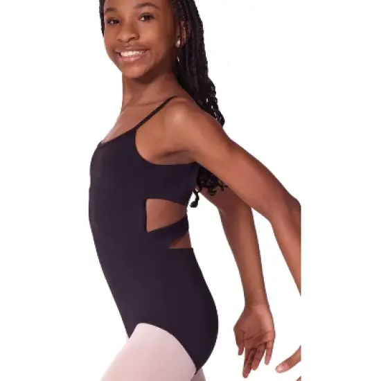 Capezio Girl's Soft Elegance Camisole Leotard with Twist Back - Tween image {2}