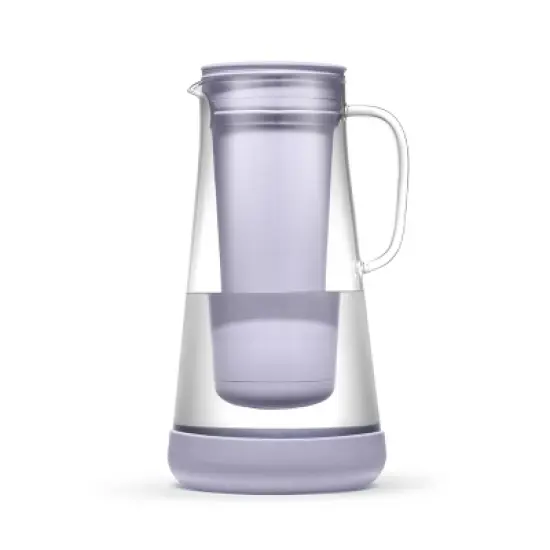 LifeStraw Home Water Filter Pitcher 7 Cup + Silicone Base Glass image {5}