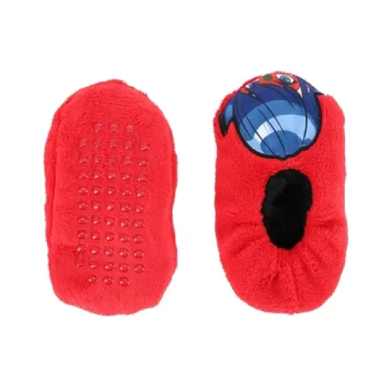 Textiel Trade Girl's Peeking Miraculous Ladybug Solid Slippers image {2}