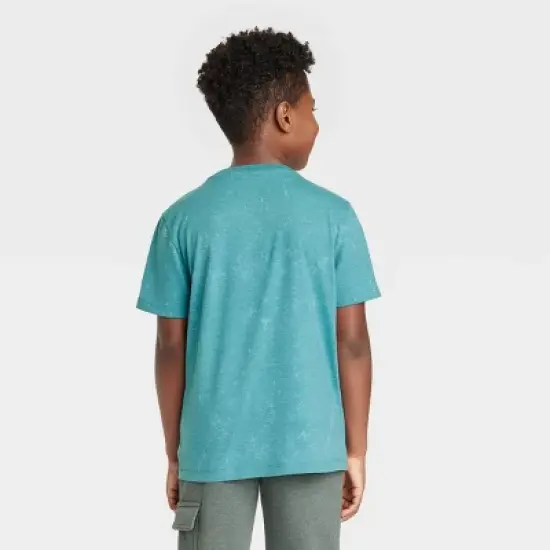 Boys' Marvel Guardians of The Galaxy Short Sleeve Graphic T-Shirt - Teal Blue image {2}