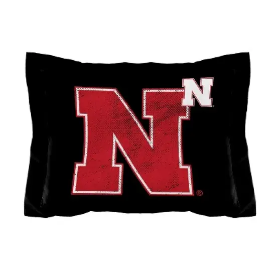 Sweet Home Collection NCAA Nebraska Cornhuskers Comforter & Pillow Sham Set image {2}