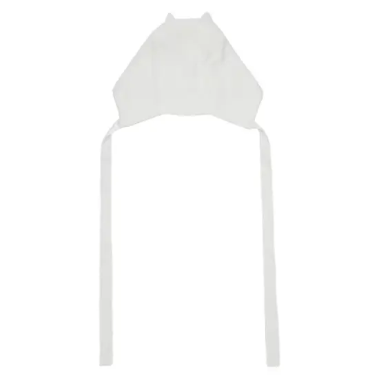 Novelty Beanie 3D Kitty Hood with Chin Ties Beanie image {1}