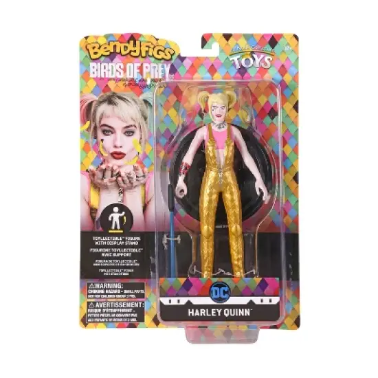 Birds of Prey BendyFigs Collectible Figure Harley Quinn image {6}