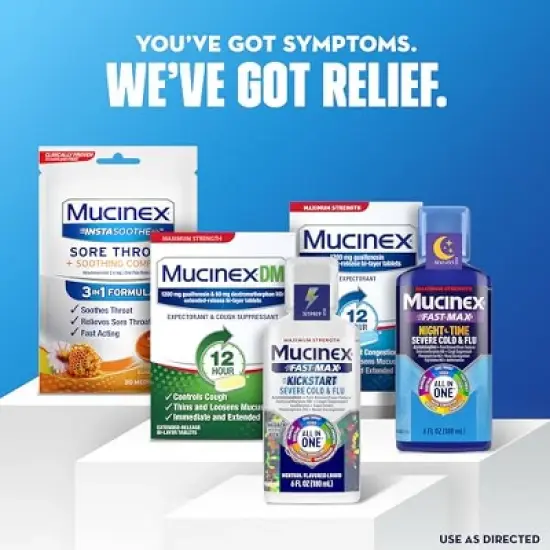 Mucinex Expectorant 600Mg Tablet 40Ct image {10}