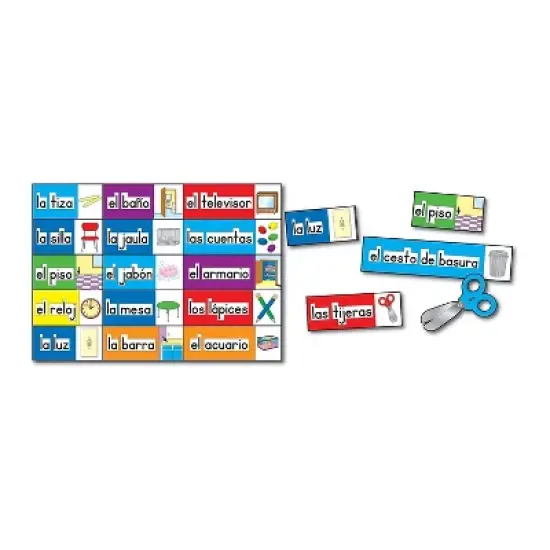 CARSON-DELLOSA Bb Set Print Rich Labels Spanish 56 3440 image {1}