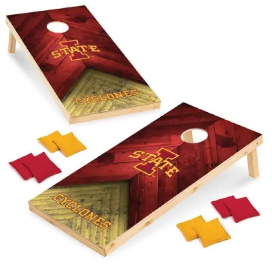 NCAA Iowa State Cyclones 2'x4' Wood Cornhole Set image {6}