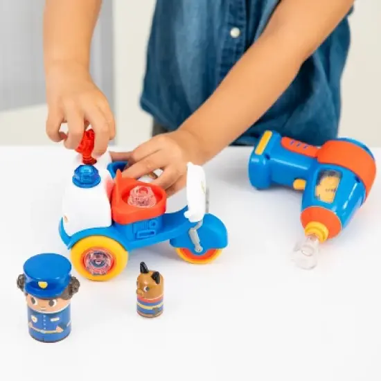 Educational Insights Design & Drill Bolt Buddies Police Motorcycle image {2}