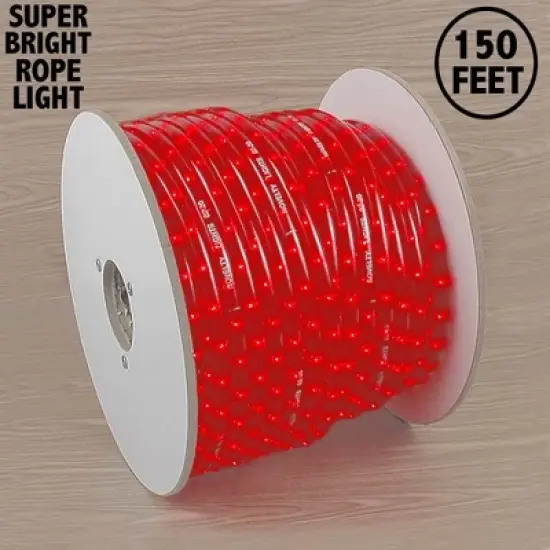 Novelty Lights Incandescent Rope Light Spool, 1/2" Diameter,  Customizable, 150 Feet image {11}