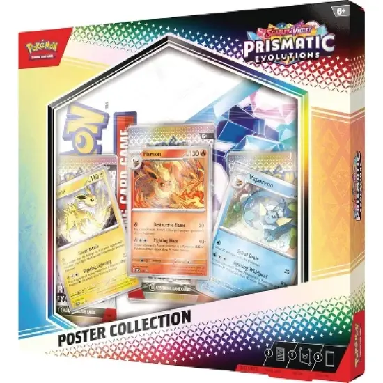 Pokemon TCG: Scarlet & Violet&mdash;Prismatic Evolutions Poster Collection image {2}