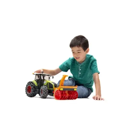 Bruder Claas Axion 950 with Snow Chains and Snow Blower image {7}