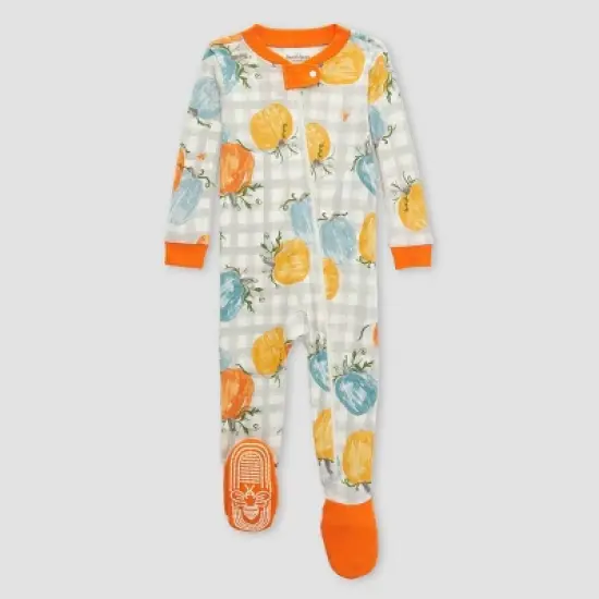 Burt's Bees Baby&reg;&nbsp;Baby Organic Cotton Tight Fit Footed Pajama image {7}
