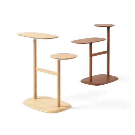 Swivo Side Table Natural - Umbra image {9}