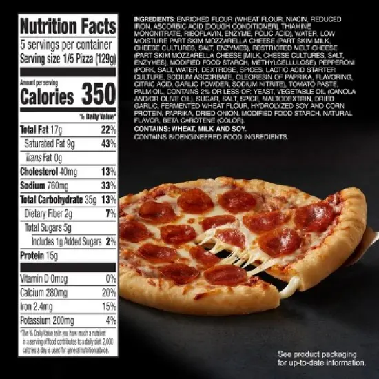 Red Baron Pepperoni Stuffed Crust Frozen Pizza - 22.75oz image {6}