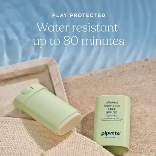 Pipette Mineral Sunscreen Stick SPF 50 - 0.6oz image {2}