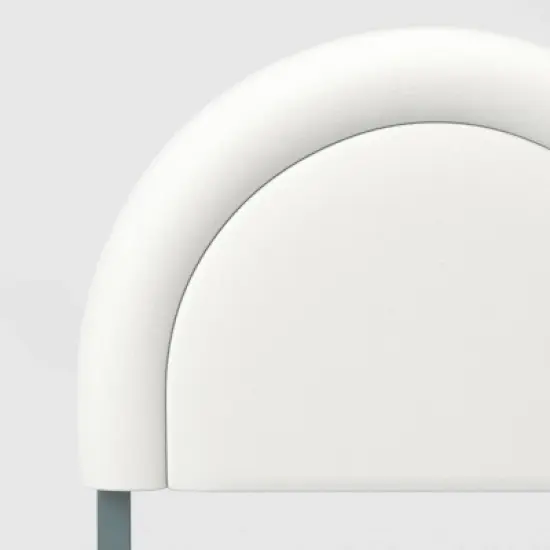 Twin Luxe Velvet Headboard Ivory - Pillowfort&trade; image {3}