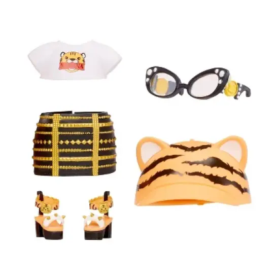 Na! Na! Na! Surprise Fuzzy Tiger Linda 7" Fashion Doll image {4}