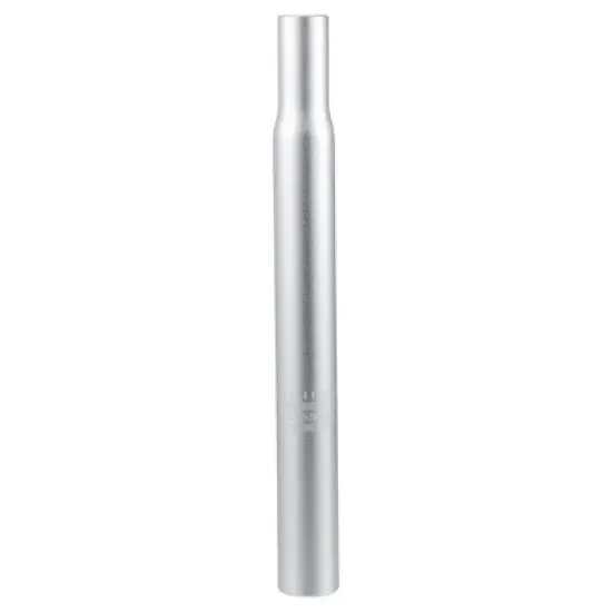 Unique Bargains Aluminum Alloy Seat Post with Scale Mark for Bicycle Silver Tone image {5}
