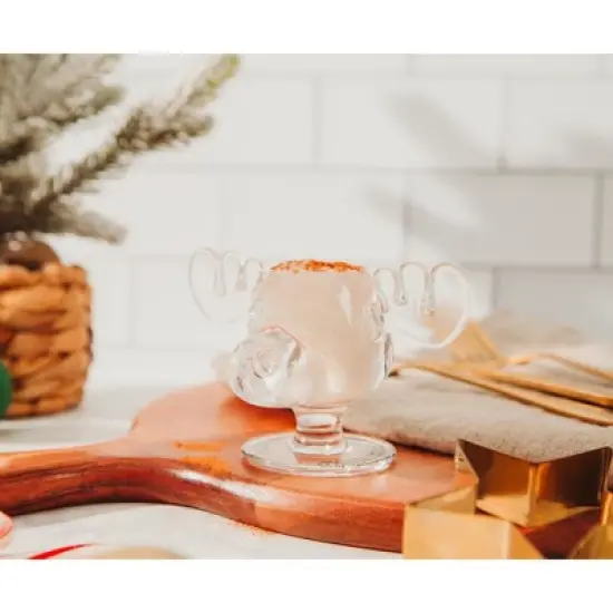 Silver Buffalo National Lampoon's Christmas Vacation Marty Moose Acrylic Shot Glass image {2}