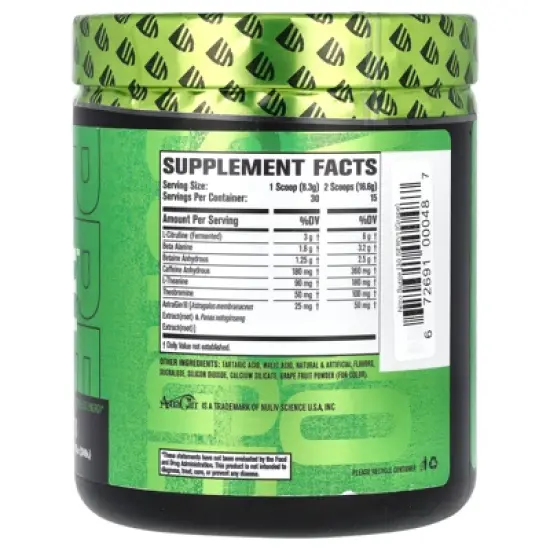 Jacked Factory NITROSURGE Pre Workout Supplement - Endless Energy, Instant Strength Gains, Clear Focus, Intense Pumps - Nitric Oxide Booster & image {1}