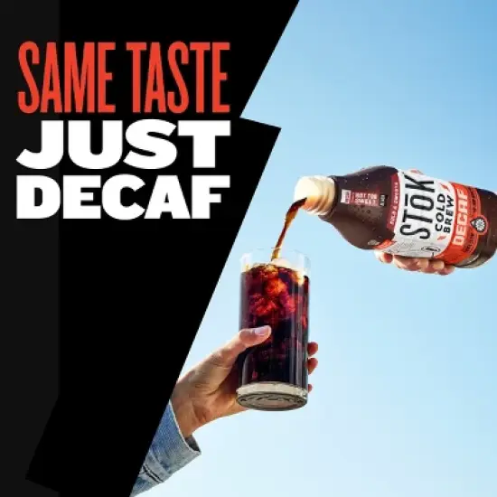 SToK Decaf Not Too Sweet Cold Brew Coffee - 48 fl oz image {4}