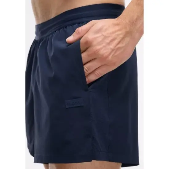 Peloton Men's 5" Lined Summit Short, Navy Blazer image {4}