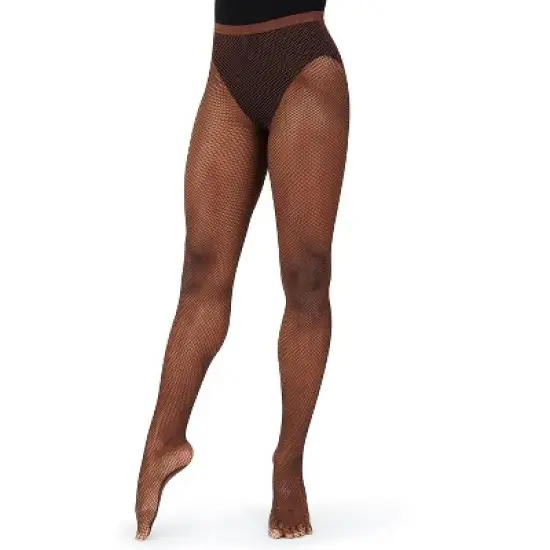 Capezio Professional Fishnet Seamless Tight - Girls image {8}
