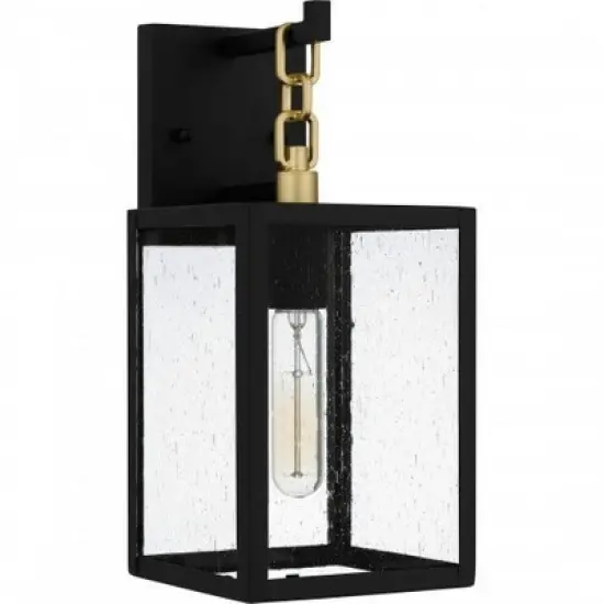 Quoizel Lighting Anchorage 1 - Light Sconce in  Matte Black image {3}