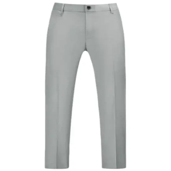 Lars Amadeus Men's Dress Pants Slim Fit Flat Front Chino Business Wedding Suit Pants image {10}
