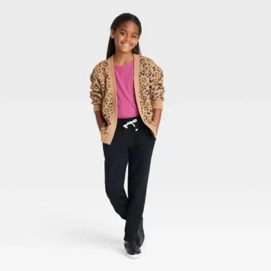 Girls' Fleece Jogger Pants - Cat & Jack&trade; image {2}