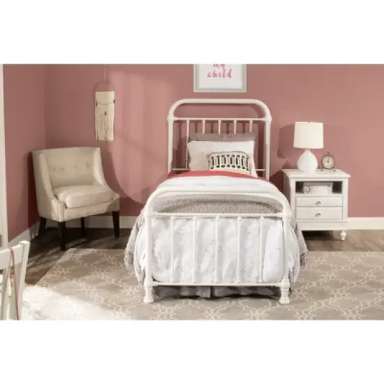 Kirkland Bed Set White - Hillsdale Furniture image {5}