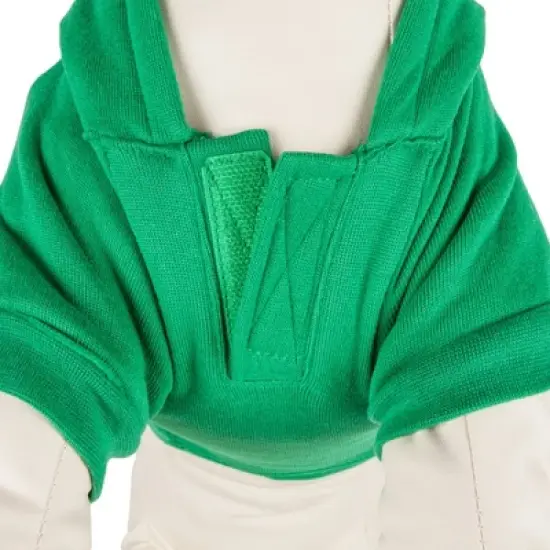 Pet Life LED Cool-Santa-Shades Hooded Dog Costume Sweater with Included Batteries image {2}