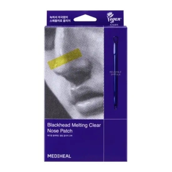 Mediheal Blackhead Melting Clear Nose Patch - 4 count image {9}