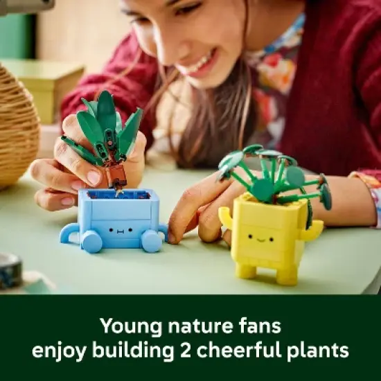 LEGO Botanicals Happy Plants Toy for Kids 9+ 10349 image {1}